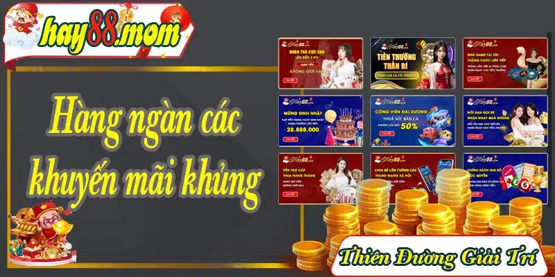 Hàng ngàn các khuyến mãi khủng dành cho casino