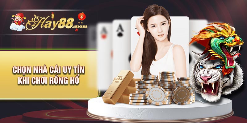 Chọn nhà cái uy tín khi chơi rồng hổ hạn chế rủi ro kết quả bị giả mạo