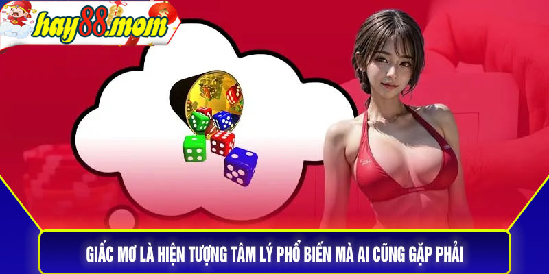 Giấc mơ là hiện tượng tâm lý phổ biến mà ai cũng gặp phải 